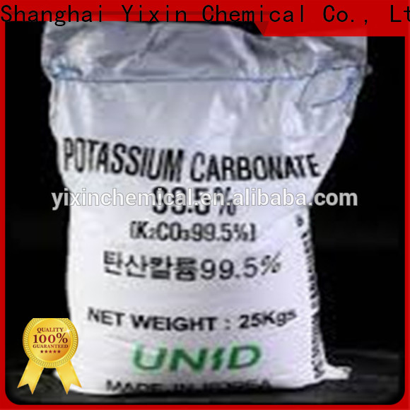Yixin potassium carbonate toxicity company for dyeing industry