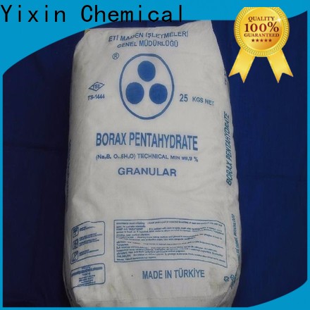 Yixin New borax solubility in water temperature Supply for glass factory